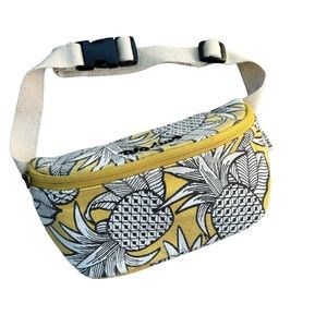Rip Curl Lost In Love Belt Bag Fanny Pack Retro Yellow